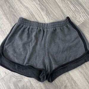 Brandy Melville Grey & Black Comfty Shorts